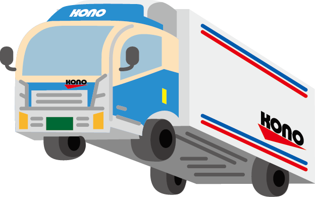 トラックのイラスト